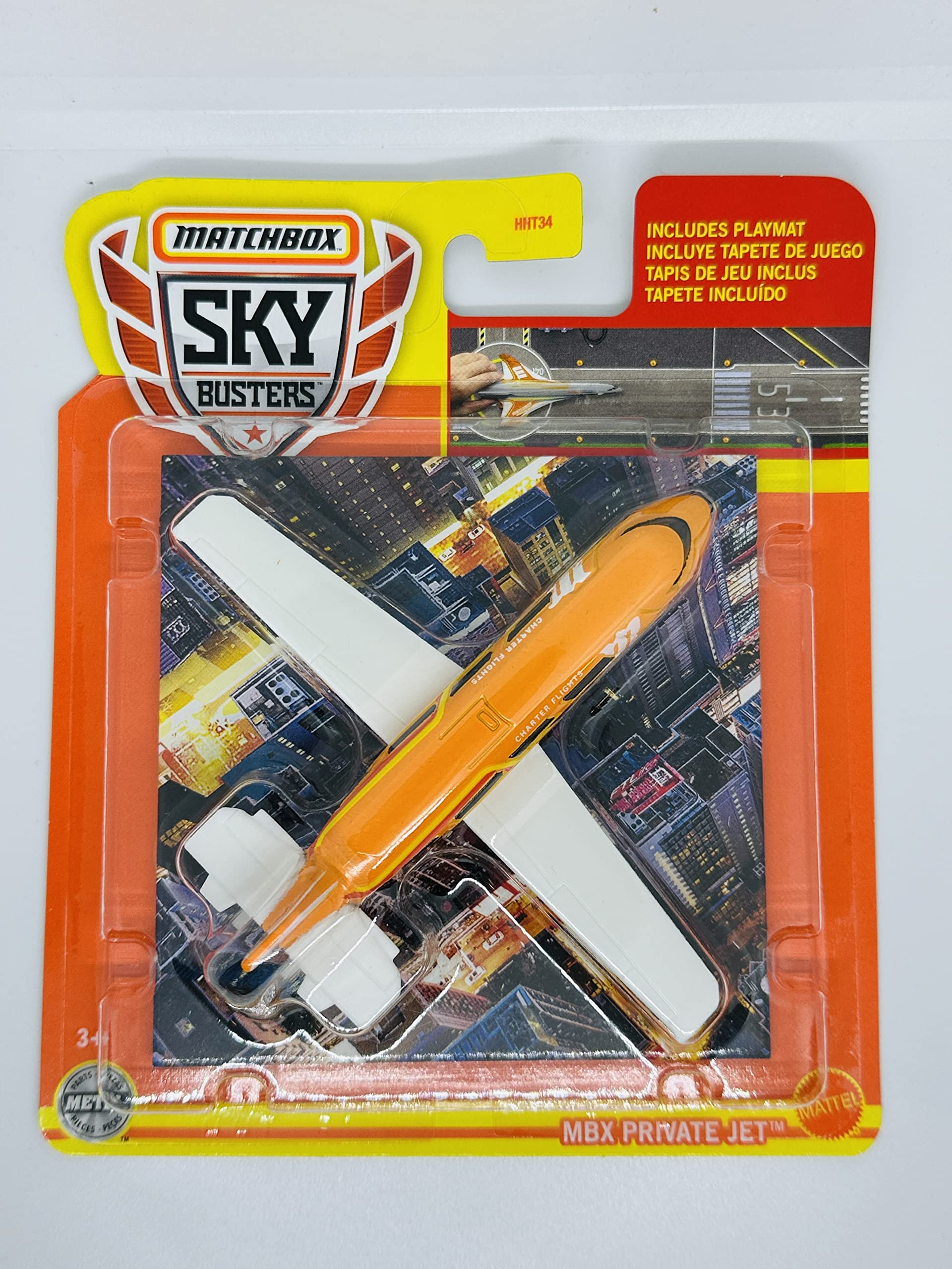 Matchbox 2022 - Sky Busters - MBX Private Jet - Orange -21/33